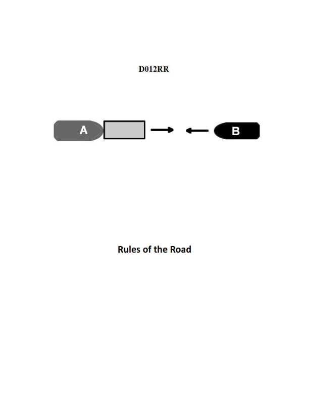 Rules of the Road Question 213 diagram