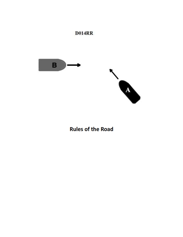 Rules of the Road Question 271 diagram