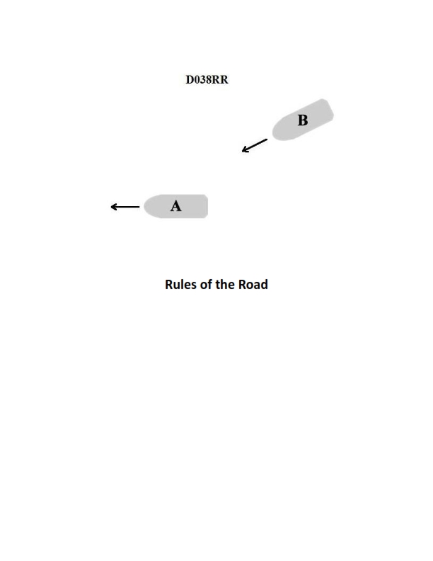 Rules of the Road Question 309 diagram