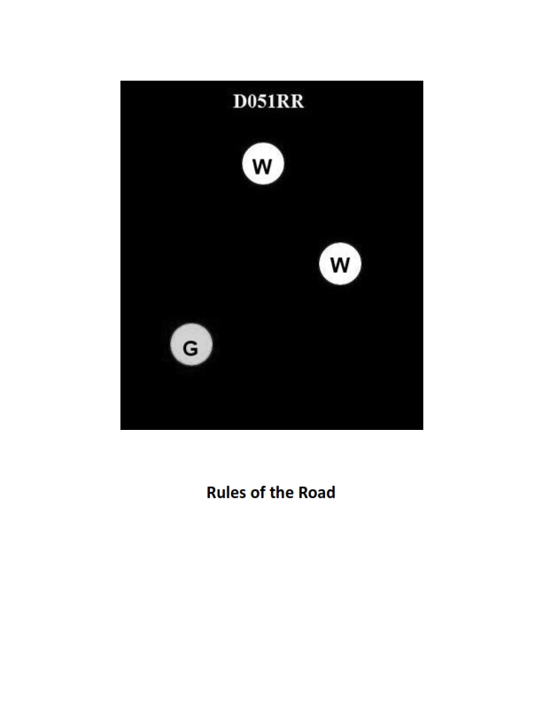 Rules of the Road Question 487 diagram