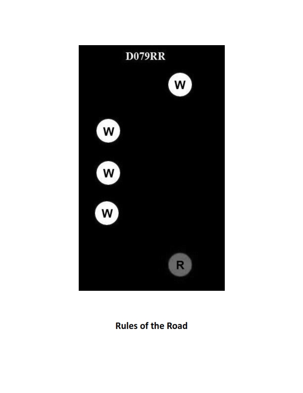 Rules of the Road Question 536 diagram